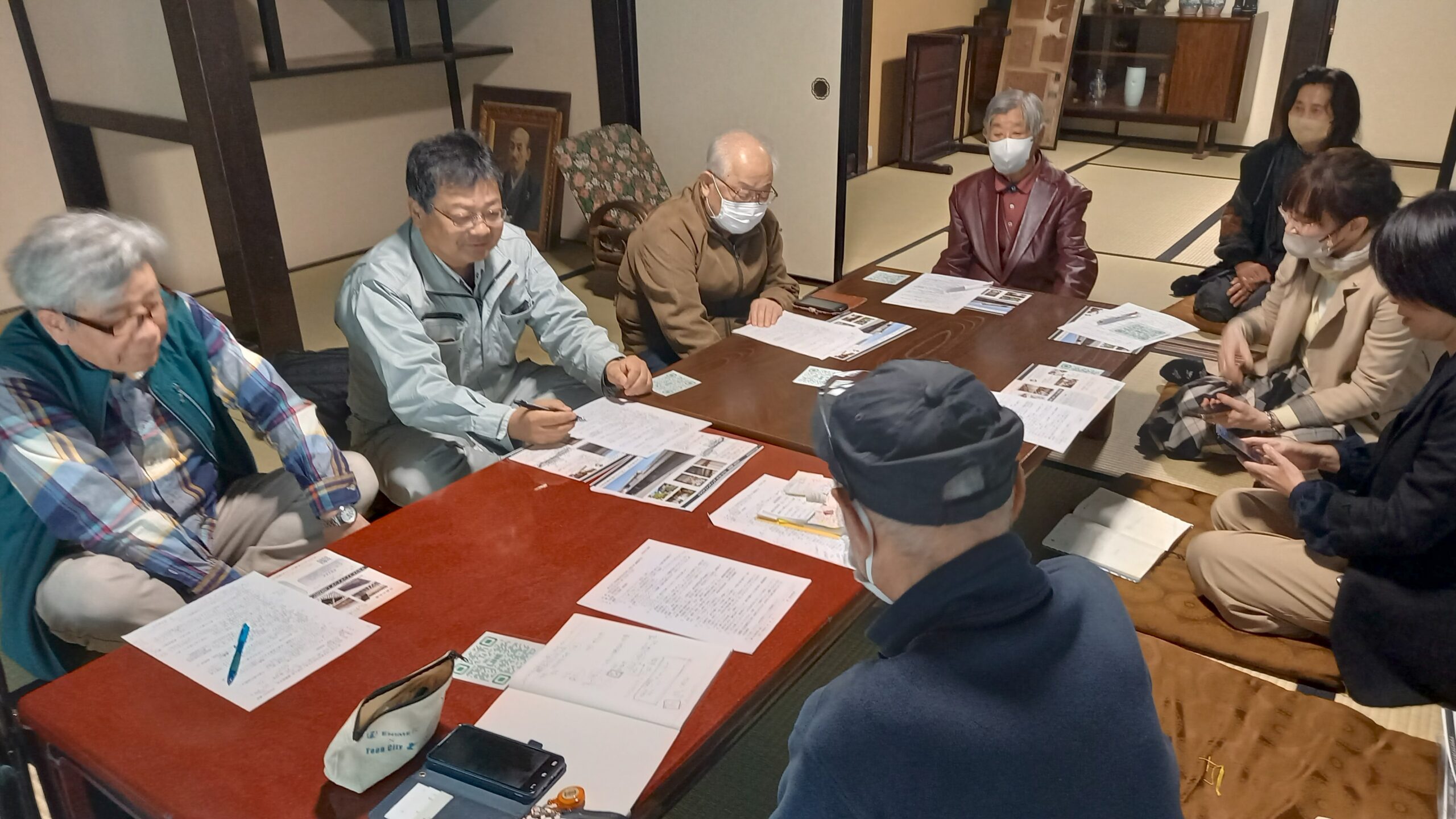 坂本家住宅を守る会 第23回世話人会を実施しました。