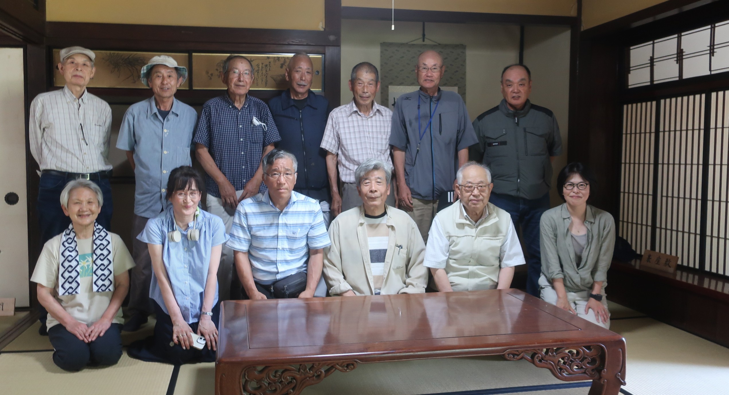 西条市氷見にある古民家「住吉屋（森家）」見学